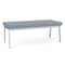 Lesro Newport 2 Seat Bench, 45 in W 21 in L 18.5 in H NP2001 - alternate 2